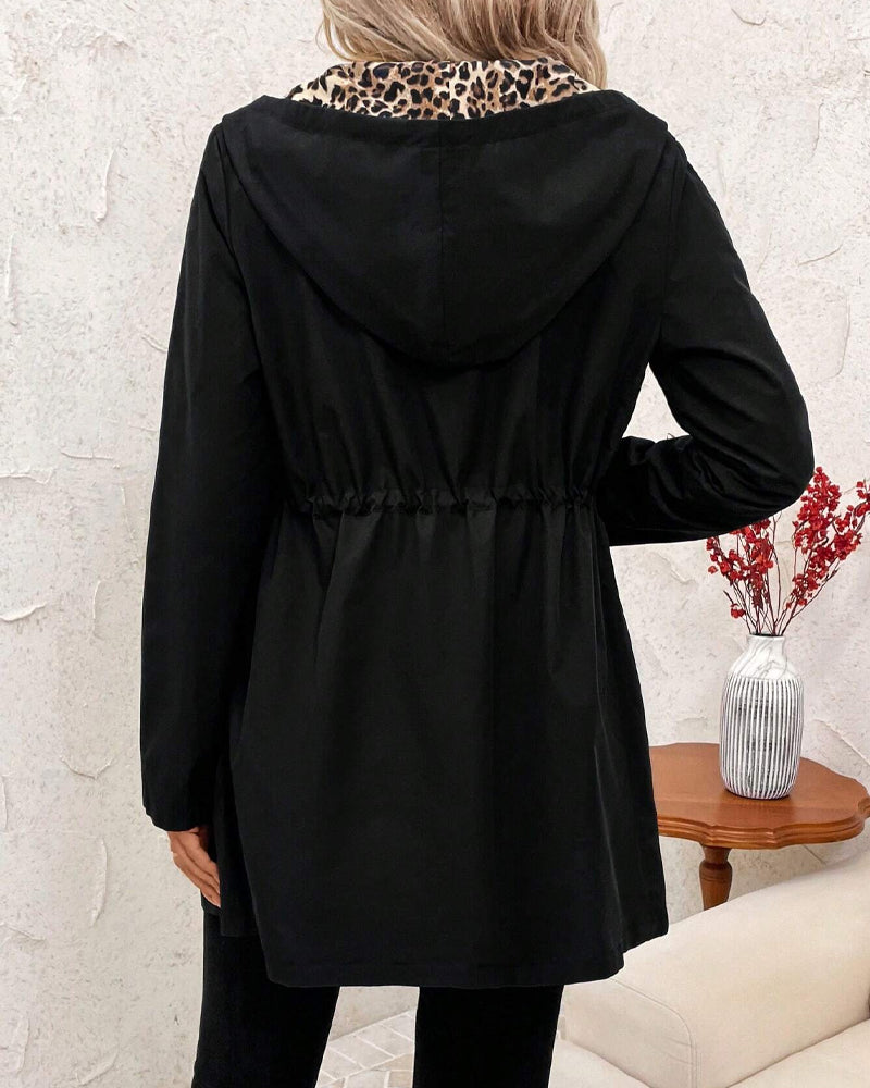 Jenn | Reversible Leopard Print Cardigan