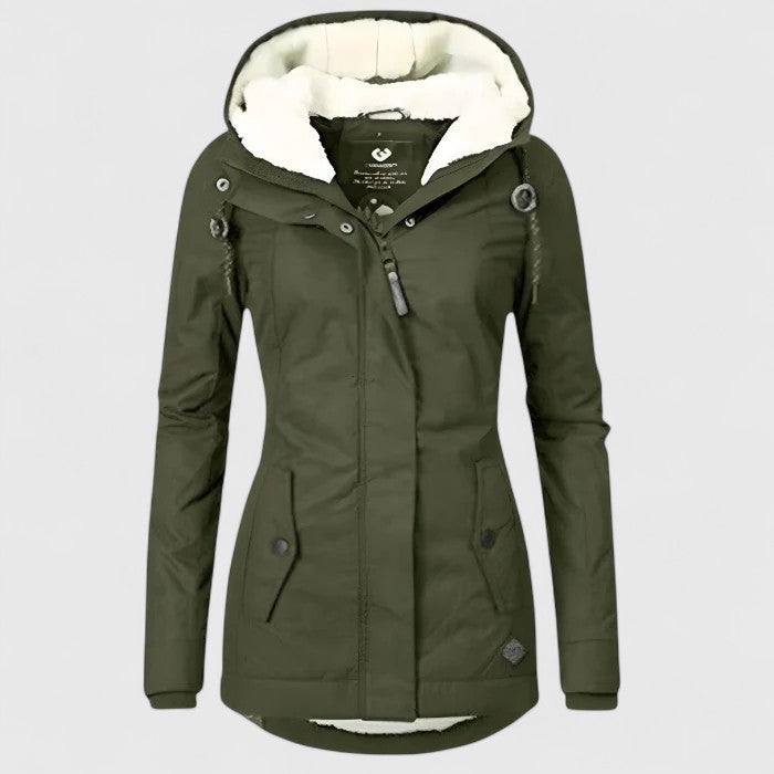 Emellie | Waterproof winter coat with hood
