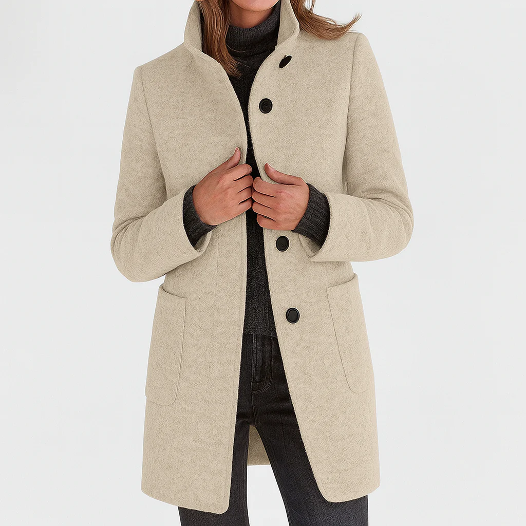 Victoria | Comfortable women’s jacket with high collar