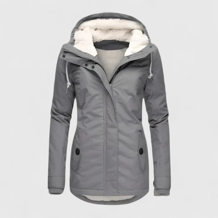 Emellie | Waterproof winter coat with hood