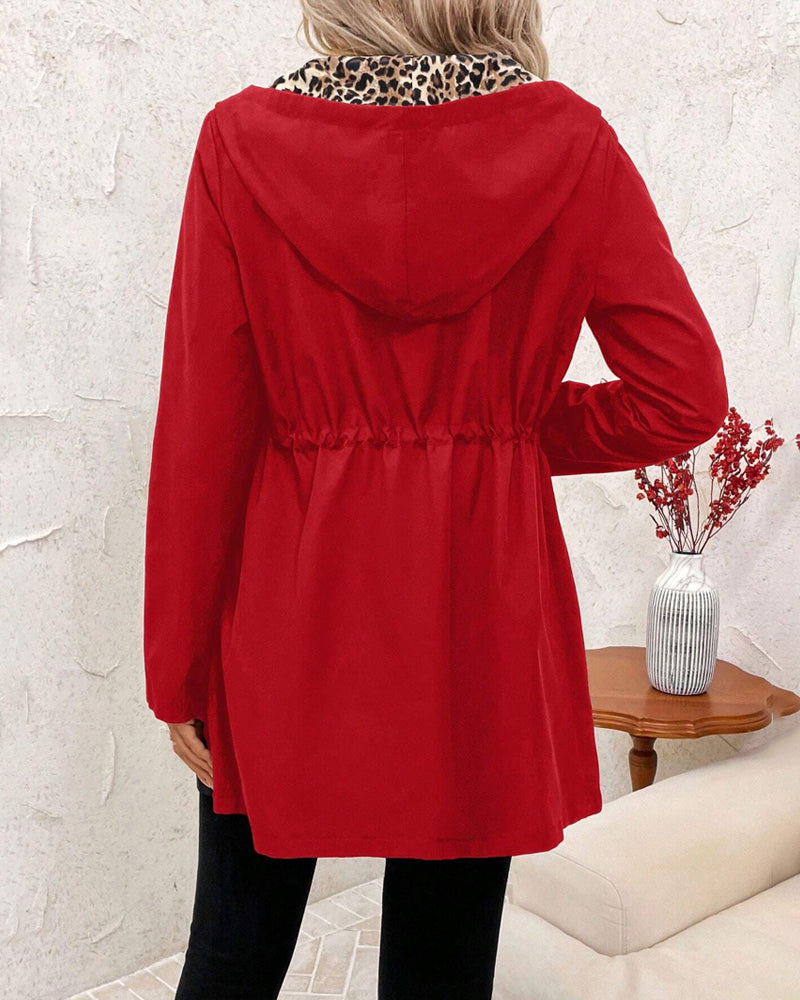 Jenn | Reversible Leopard Print Cardigan